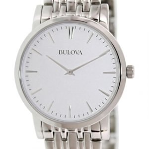 Bulova Dress 96a115 Kello Hopea / Teräs