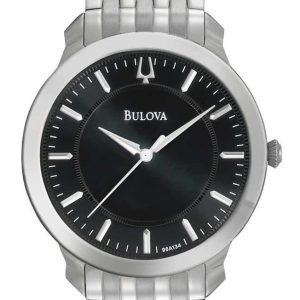 Bulova Dress 96a134 Kello Musta / Teräs