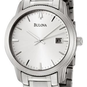 Bulova Dress 96b105 Kello Hopea / Teräs