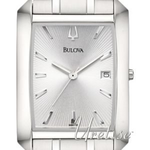 Bulova Dress 96b118 Kello Hopea / Teräs