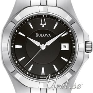 Bulova Dress 96b123 Kello Musta / Teräs