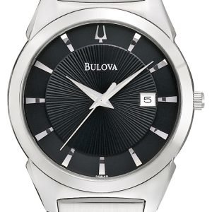 Bulova Dress 96b149 Kello Musta / Teräs