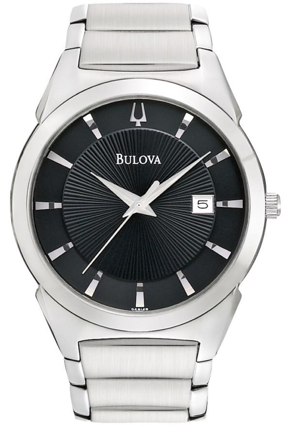 Bulova Dress 96b149 Kello Musta / Teräs