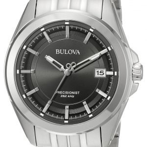 Bulova Dress 96b252 Kello Musta / Teräs