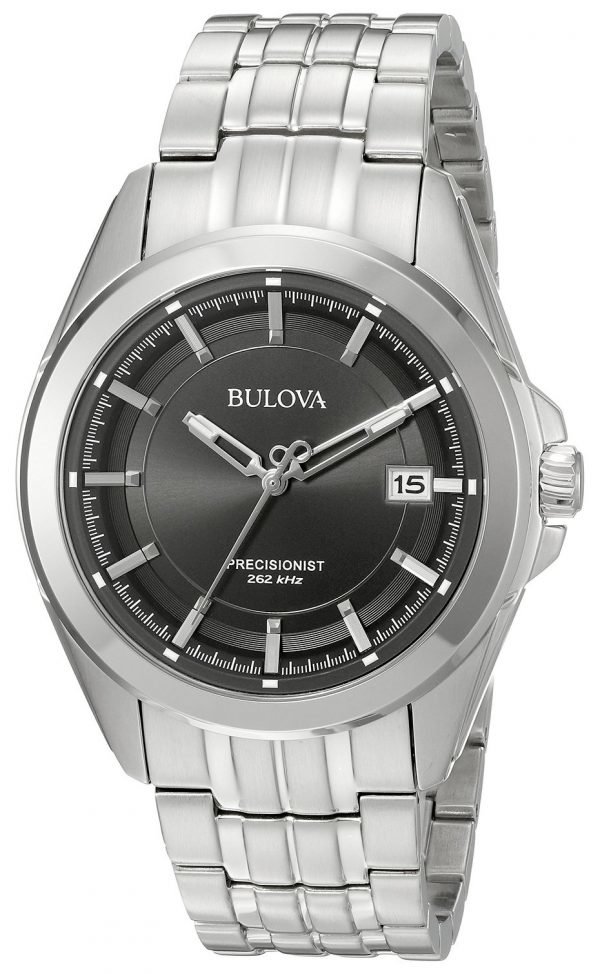 Bulova Dress 96b252 Kello Musta / Teräs