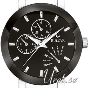 Bulova Dress 96c105 Kello Musta / Teräs