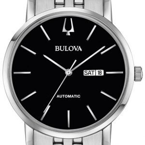 Bulova Dress 96c132 Kello Musta / Teräs