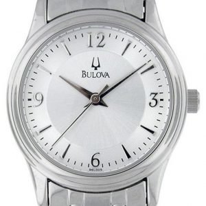 Bulova Dress 96l005 Kello Hopea / Teräs