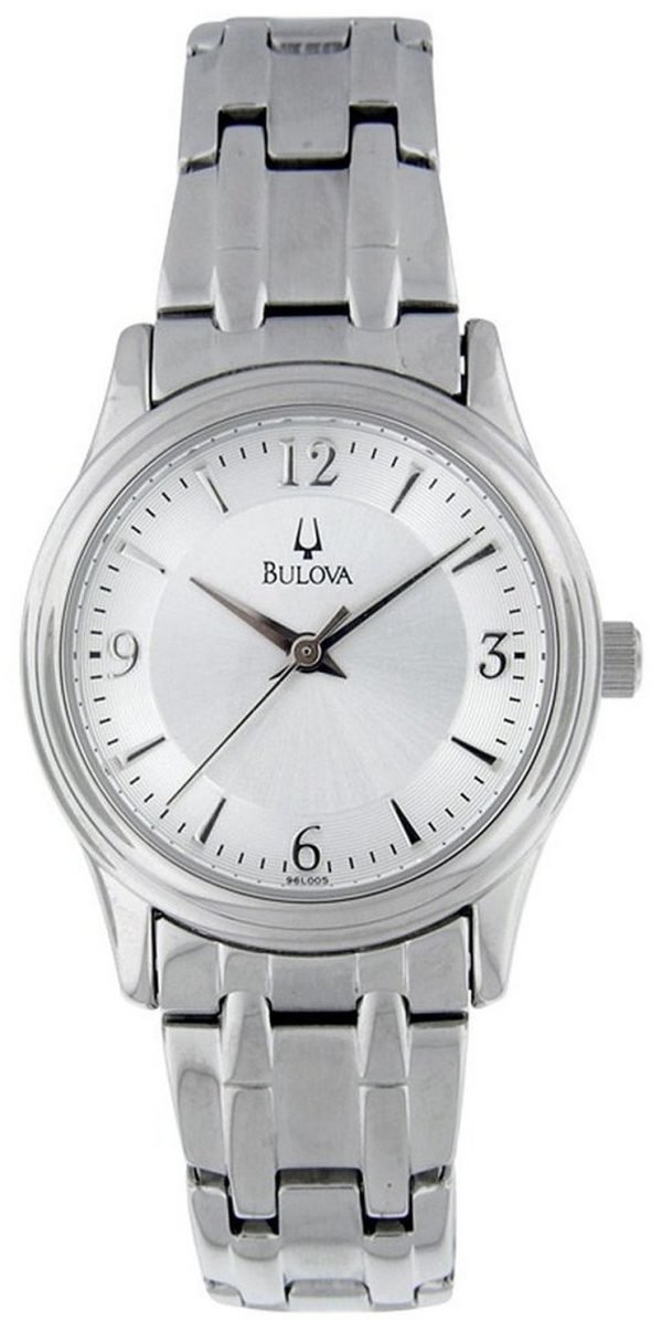 Bulova Dress 96l005 Kello Hopea / Teräs