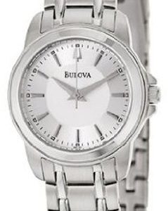 Bulova Dress 96l151 Kello Hopea / Teräs