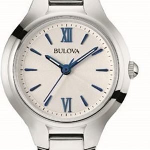 Bulova Dress 96l215 Kello Valkoinen / Teräs