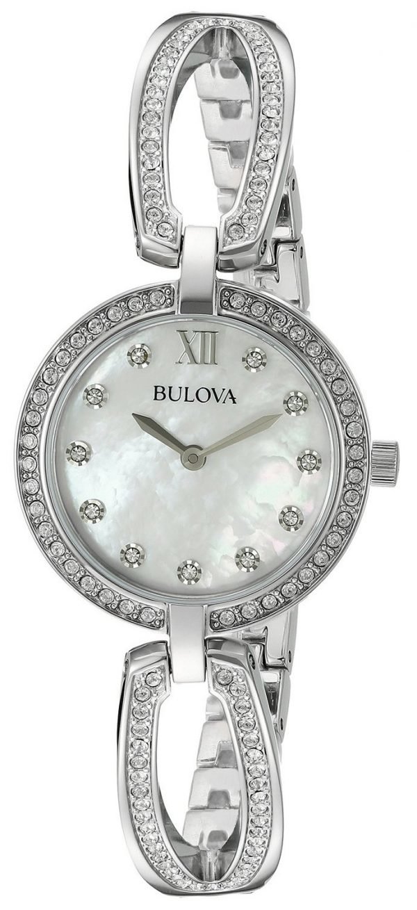 Bulova Dress 96l223 Kello Valkoinen / Teräs