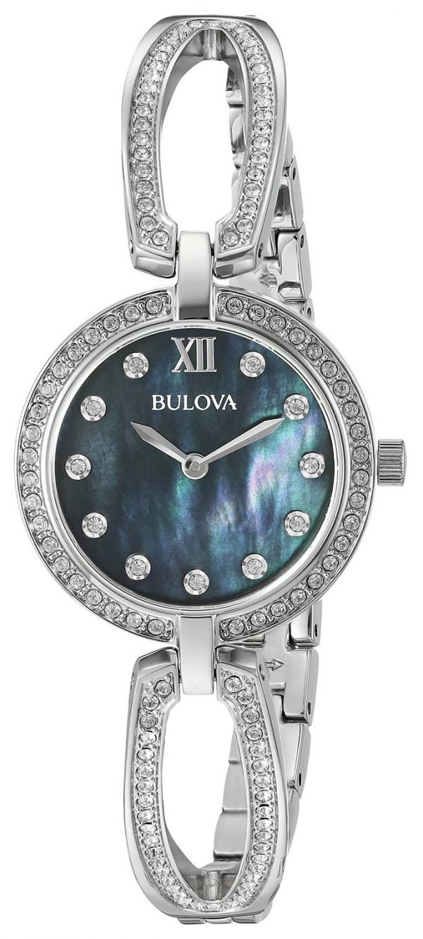 Bulova Dress 96l224 Kello Musta / Teräs