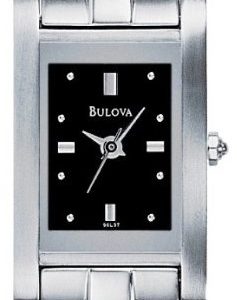 Bulova Dress 96l37 Kello Musta / Teräs