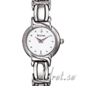 Bulova Dress 96l90 Kello Valkoinen / Teräs