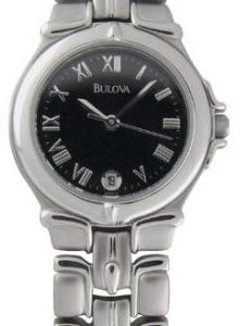 Bulova Dress 96m13 Kello Musta / Teräs