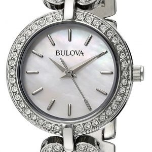 Bulova Dress 96x136 Kello Valkoinen / Teräs