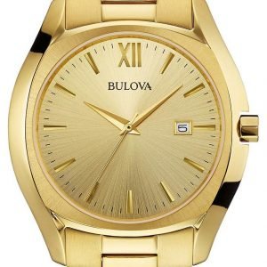 Bulova Dress 97b146 Kello Kullattu / Kullansävytetty Teräs