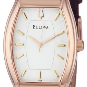 Bulova Dress 97l114 Kello Valkoinen / Nahka