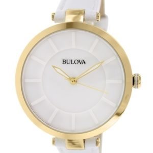 Bulova Dress 97l140 Kello Valkoinen / Nahka