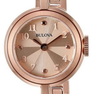 Bulova Dress 97l156 Kello Punakultaa / Punakultasävyinen