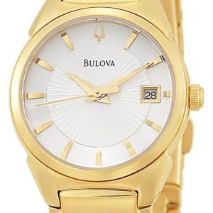 Bulova Dress 97m103 Kello Valkoinen / Kullansävytetty Teräs