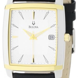 Bulova Dress 98b135 Kello Valkoinen / Nahka