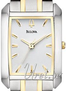 Bulova Dress 98l132 Kello Valkoinen / Kullansävytetty Teräs