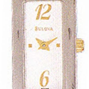 Bulova Dress 98t14 Kello Valkoinen / Kullansävytetty Teräs