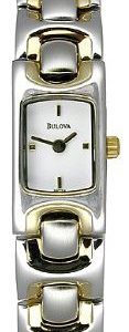 Bulova Dress 98t54 Kello Valkoinen / Kullansävytetty Teräs