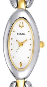 Bulova Dress 98v05 Kello Valkoinen / Kullansävytetty Teräs