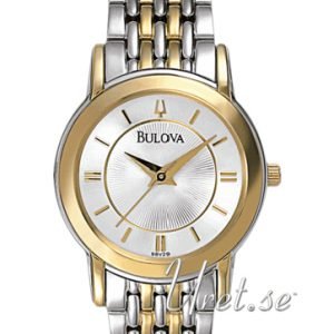 Bulova Dress 98v29 Kello Hopea / Kullansävytetty Teräs