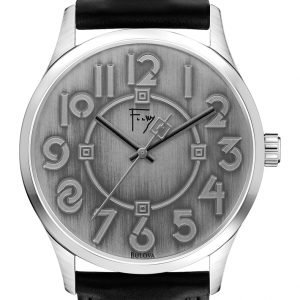 Bulova Frank Lloyd Wright 96a147 Kello Hopea / Nahka