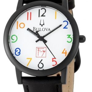 Bulova Frank Lloyd Wright 98a103 Kello Valkoinen / Nahka