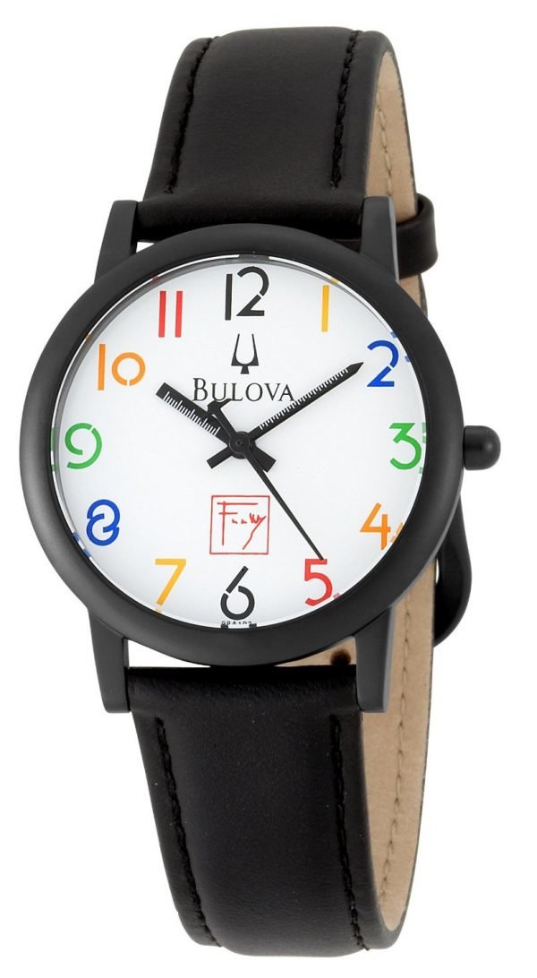 Bulova Frank Lloyd Wright 98a103 Kello Valkoinen / Nahka