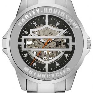 Bulova Harley-Davidson 76a154 Kello Musta / Teräs