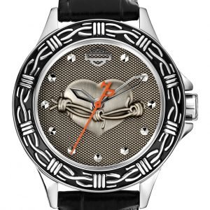 Bulova Harley-Davidson 76l165 Kello Samppanja / Nahka