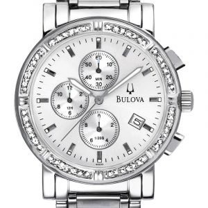 Bulova Highbridge 96e03 Kello Hopea / Teräs