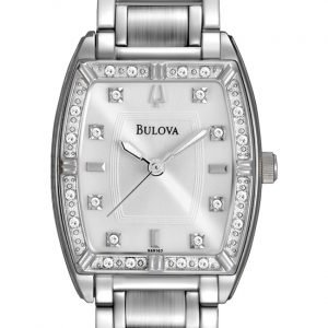 Bulova Highbridge 96r162 Kello Valkoinen / Teräs