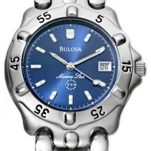 Bulova Marine Star 96b07 Kello Sininen / Teräs