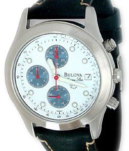 Bulova Marine Star 96b30 Kello Valkoinen / Nahka