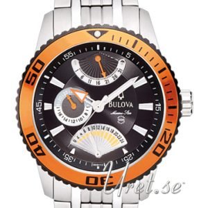 Bulova Marine Star 98b112 Kello Musta / Teräs