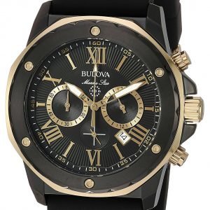 Bulova Marine Star 98b278 Kello Musta / Kumi