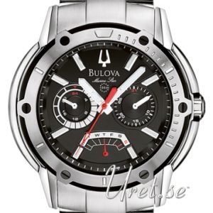 Bulova Marine Star 98c105 Kello Musta / Teräs