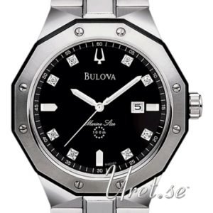 Bulova Marine Star 98d103 Kello Musta / Teräs