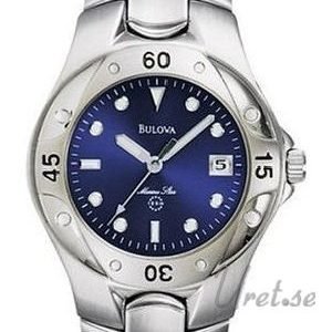 Bulova Marine Star Herr 96b49 Kello Sininen / Teräs