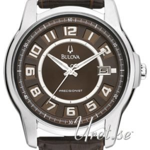 Bulova Precisionist 96b128 Kello Ruskea / Nahka