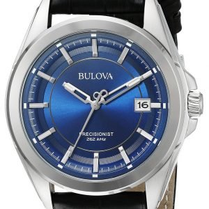 Bulova Precisionist 96b257 Kello Sininen / Nahka