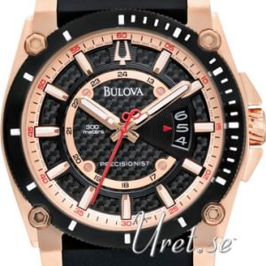 Bulova Precisionist 98b152 Kello Musta / Kumi