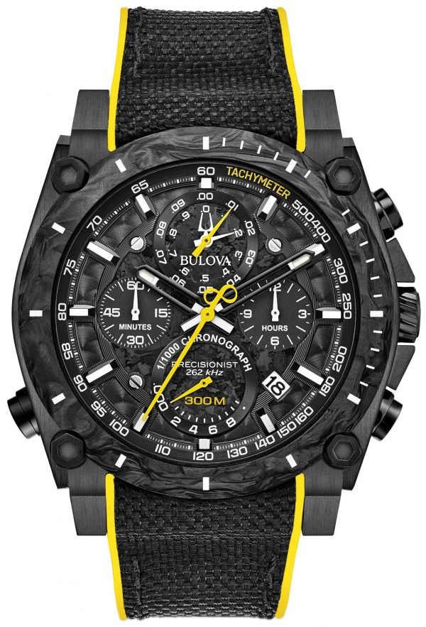 Bulova Precisionist 98b312 Kello Musta / Kumi